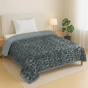 Floral Embossed Mink Blanket