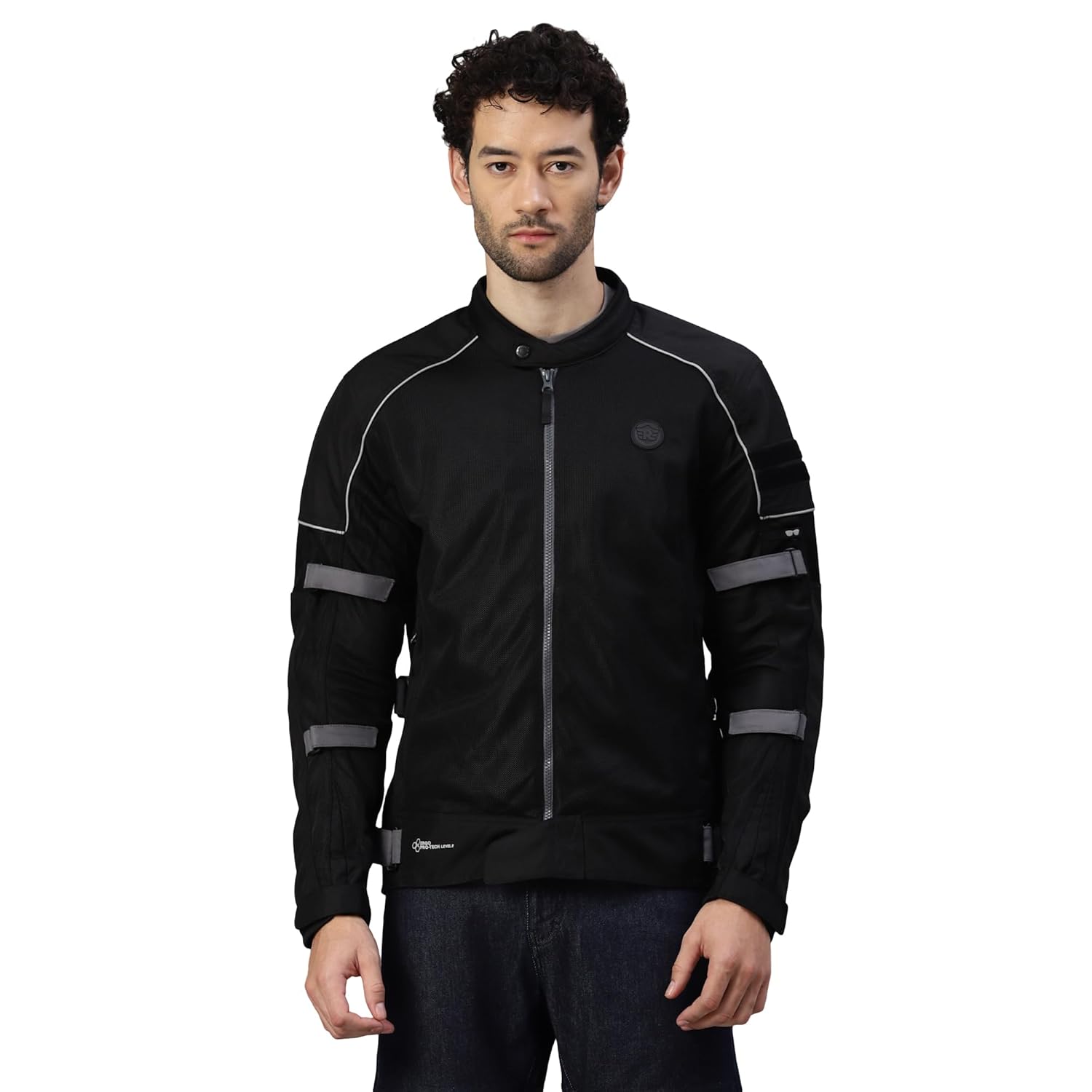 Royal Enfield unisex-adult Polyester Standard Length Streetwind V3 Riding Jacket Ergo Pro-Tech Ce Le